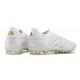 adidas Copa Pure 2+ Elite FG Neuf Cuir Blanc Ftwr Or Métallique