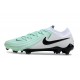 Nike Phantom Luna II Elite Low FG Vert Blanc Noir