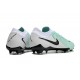 Nike Phantom Luna II Elite Low FG Vert Blanc Noir