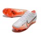 Crampon Nike Zoom Mercurial Vapor XV Elite FG Blanc Orange