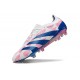 Crampon adidas Predator Elite FG Rose Bleu Blanc