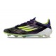 Crampon de Foot Adidas F50 Elite FG Fast Reborn - Violet Blanc Lucid Lemon