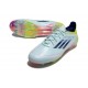 Crampon de Foot Adidas F50 Elite FG Bleu Noir Jaune