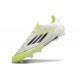 Crampon de Foot Adidas F50 Elite FG Blanc Noir Volt