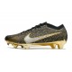 Nike Zoom Mercurial Vapor 15 Elite FG Neuf Noir Or Argent