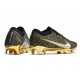 Nike Zoom Mercurial Vapor 15 Elite FG Neuf Noir Or Argent