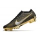 Nike Zoom Mercurial Vapor 15 Elite FG Neuf Noir Or Argent
