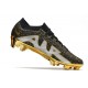 Nike Zoom Mercurial Vapor 15 Elite FG Neuf Noir Or Argent