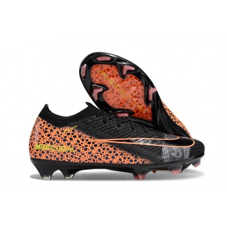 Nike Air Zoom Mercurial Vapor XVI Elite FG Noir Orange