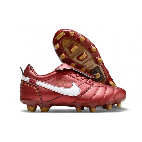 Nike Tiempo Legend 10 Elite FG Nouvelles Rouge Blanc