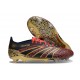 Crampon adidas Predator Elite FG Rouge Lucide Or Noir