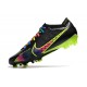 Nike Zoom Mercurial Vapor 15 Elite FG Neuf Noir Blanc Vert