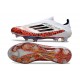 Chaussures de football adidas F50+ Sans Lacets FG X Messi Rouge Noir