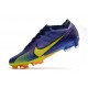 Nike Zoom Mercurial Vapor 15 Elite FG Neuf Violet Jaune