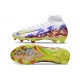 Nike Air Zoom Mercurial Superfly X Elite FG Blanc Violet Jaune
