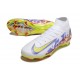 Nike Air Zoom Mercurial Superfly X Elite FG Blanc Violet Jaune