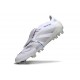 Adidas Predator 25 Elite Tongue FG Blanc Argent Métallique Royal Vif