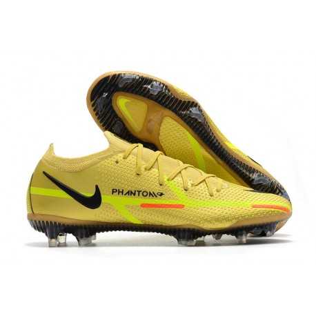 Campon de Foot Nike Phantom GT II Elite FG Jaune