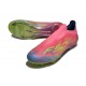 Adidas F50 Elite Sans Lacets FG Rose Jaune Violet