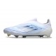 Adidas F50 Elite Sans Lacets FG Blanc Bleu