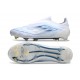 Adidas F50 Elite Sans Lacets FG Blanc Bleu