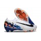 Nike Zoom Mercurial Vapor 16 Elite FG Blanc Noir Bleu