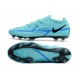 Campon de Foot Nike Phantom GT II Elite FG Bleu