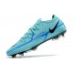 Campon de Foot Nike Phantom GT II Elite FG Bleu