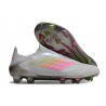 Adidas F50 Elite Sans Lacets FG Gris Rose