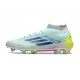 Crampon Adidas F50 Elite Mid FG Stellar Icon - Bleu Jaune