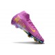 Nike Zoom Mercurial Superfly 10 Elite FG Violet Jaune