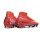 Nike Zoom Mercurial Superfly 10 Elite FG Rouge Blanc