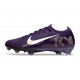 Nike Zoom Mercurial Vapor 16 Elite FG X MBAPPÉ Violet Grandiose Ivoire Pâle