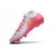 Chaussure Nike Phantom Luna 2 Elite FG Rose Blanc