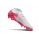 Chaussure Nike Phantom Luna 2 Elite FG Rose Blanc