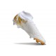 Chaussure Nike Phantom Luna 2 Elite FG Blanc Or