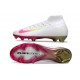 Nike Zoom Mercurial Superfly 10 Elite FG Blanc Rose