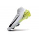 Nike Zoom Mercurial Superfly 10 Elite FG Blanc Noir Jaune