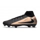 Nike Zoom Mercurial Superfly 10 Elite FG Noir Or