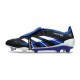 Adidas Predator 25 Elite Tongue FG Noir Bleu Blanc