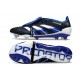 Adidas Predator 25 Elite Tongue FG Noir Bleu Blanc