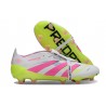 Adidas Predator 25 Elite Tongue FG Blanc Rose Lucide Citron Lucide