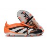 Adidas Predator 25 Elite Tongue FG Noir Blanc Orange