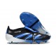 Crampon Adidas Predator Elite FT FG Noir Bleu Blanc