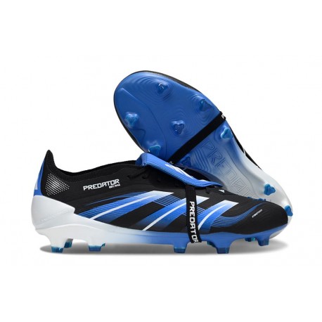 Crampon Adidas Predator Elite FT FG Noir Bleu Blanc
