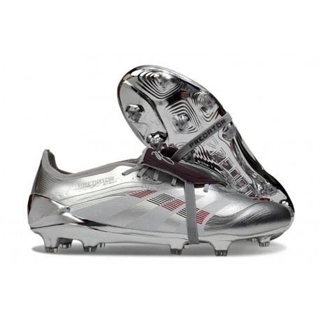 Crampon Adidas Predator Elite FT FG Argent