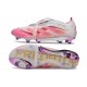 Crampon Adidas Predator Elite FT FG Rose Blanc