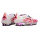 Crampon Adidas Predator Elite FT FG Rose Blanc