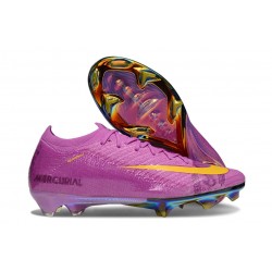 Nike Air Zoom Mercurial Vapor XVI Elite FG Nouvel Violet Jaune