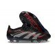 Chaussures adidas Predator Elite FG Noir Gris Quatre Rouge Lucide